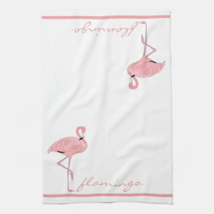 Roze Flamingo Kitchen Theedoek