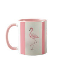 Roze Flamingo Koffie Mok