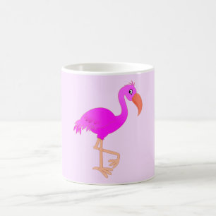 Roze Flamingo Koffie Mok - Kies kleuren