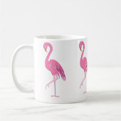 roze flamingo koffiemok (Links)