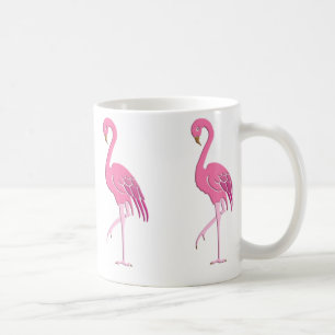 roze flamingo koffiemok