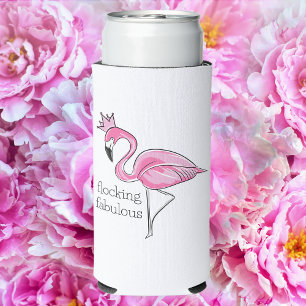 Roze Flamingo Kroon Flocking Fabulous