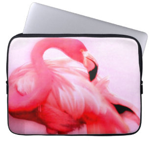 Roze Flamingo Laptop Sleeve