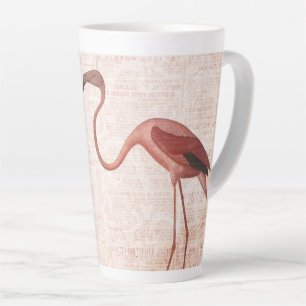  roze flamingo  latte mok