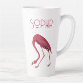  roze flamingo latte mok (Rechts)