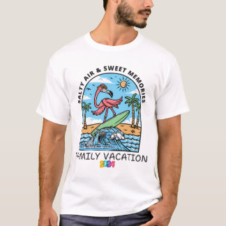 Roze Flamingo Leuk! T-shirt