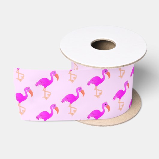 Roze flamingo lint (Spoel)