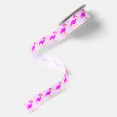 Roze flamingo linten (Achterkant)