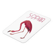 roze flamingo magneet (Linkerzijde)