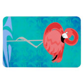 Roze Flamingo Magneet (Horizontaal)