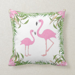 Roze Flamingo Mam en Baby Kussen