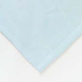 Roze Flamingo Momma & Baby met palmbomen Fleece Deken (Hoek)