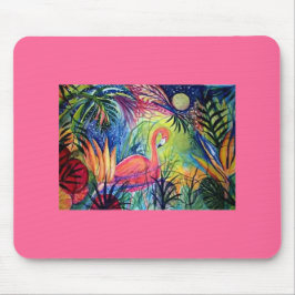 Roze Flamingo Muismat