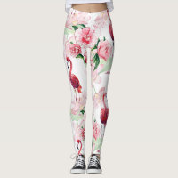 Roze Flamingo: Naadloze Patroon Elegantie