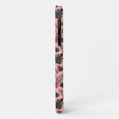 Roze flamingo naadloze patroonbloemen en -bladeren Case-Mate iPhone case (Achterkant/links)