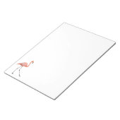 Roze Flamingo Notitieblok (Schuin)