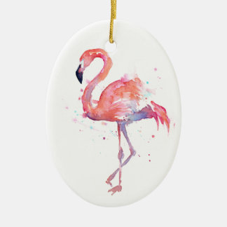 Roze Flamingo Ornament