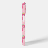 Roze Flamingo patroon aangepaste naam Sjabloon Case-Mate iPhone Case (Achterkant / Rechts)