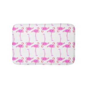 Roze Flamingo patroon Badmat