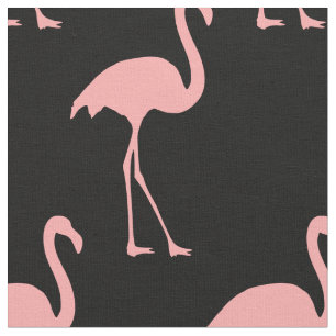 Roze flamingo patroon textiel stof