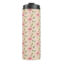 Roze Flamingo patroon
