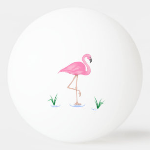 Roze Flamingo Pingpongballen