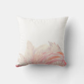 Roze flamingo, roze veren, babymeisje kussen (Achterkant)