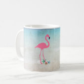 Roze flamingo Seaside Design for Mam Koffiemok (Voorkant links)