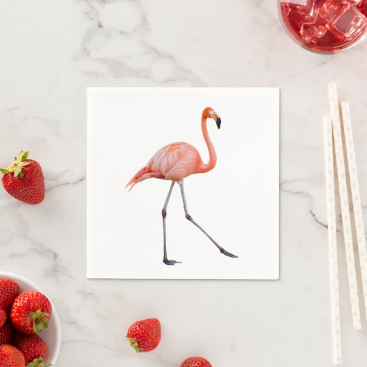 Roze Flamingo Servetten (Insitu)