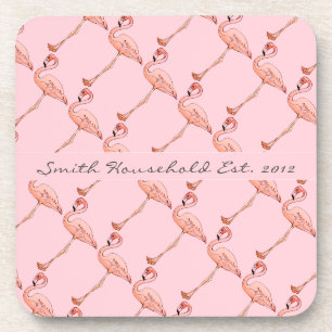 Roze Flamingo Specialized Drink Coasters Bier Onderzetter
