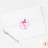 Roze Flamingo Stickers (Envelop)