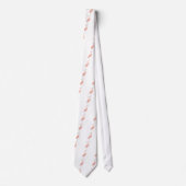 Roze Flamingo Stropdas (Voorkant)