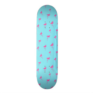 Roze flamingo Summer Beach Print Patroon Skateboard