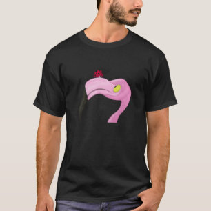 roze flamingo t-shirt