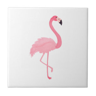 Roze Flamingo Tegeltje