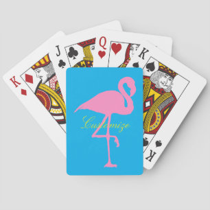 Roze flamingo Thunder_Cove Pokerkaarten