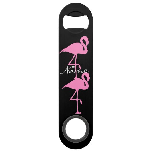 Roze flamingo Thunder_Cove Speed Flessenopener (Voorkant)
