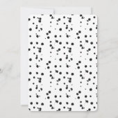 Roze Flamingo Tropical Style Wedding Kaart (Achterkant)