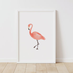 Roze Flamingo Tropische Kinderkamer Decoratie