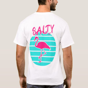 Roze Flamingo van Salty AF T-shirt
