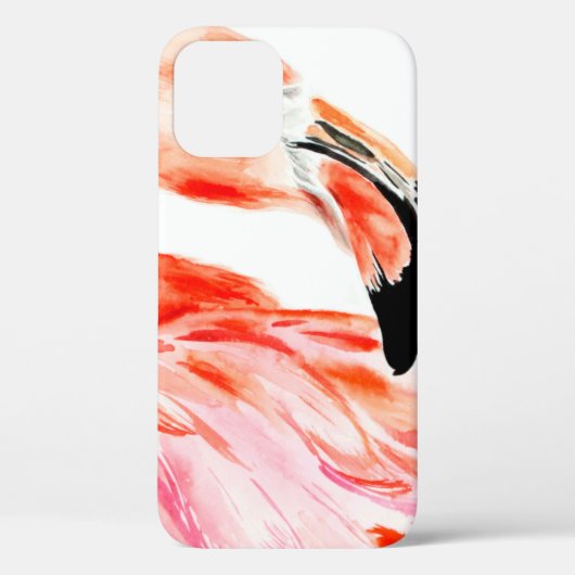 Roze Flamingo vogelprofiel portret, wonderbaarlijk Case-Mate iPhone Case (Achterkant)
