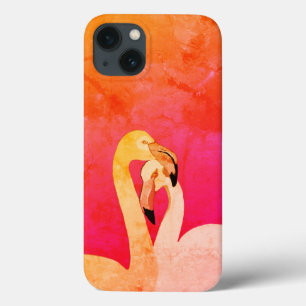 Roze Flamingo Vogels iPhone 6/6s, Stoere Xtreme 13 Hoesje