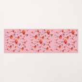Roze flamingo vogels Yoga Mat (Achterkant (horizontaal))