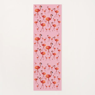 Roze flamingo vogels Yoga Mat