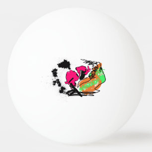 Roze flamingo WILDONE Pingpongballen