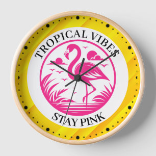 Roze Flamingo Zomer Cirkel Ontwerp-68730
