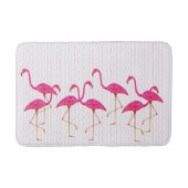 Roze Flamingos Bath Mat (Voorkant)