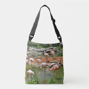 Roze Flamingos Crossbody Bag Crossbody Tas