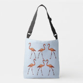 Roze Flamingos Custom All-Over-Print Tas (Voorkant)