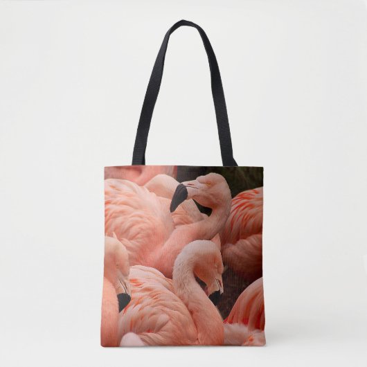 Roze flamingos draagtas (Voorkant)